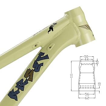 Amazon.com: QHIYRZE Mountain Bike Frame 27.5er Hardtail Bike